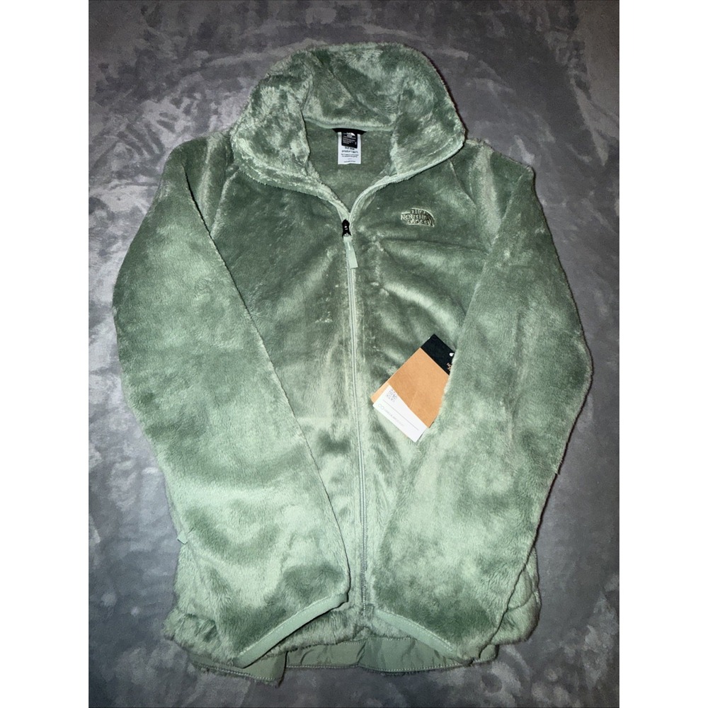 The North Face Osito Jacket Women's Medium Slate Moss Fleece Full Zip New